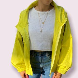Green neon jacket